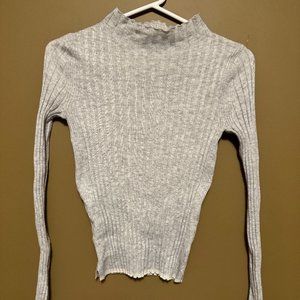 Grey Long sleeve Top